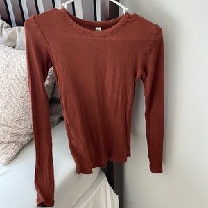 BP rust colored long sleeve
